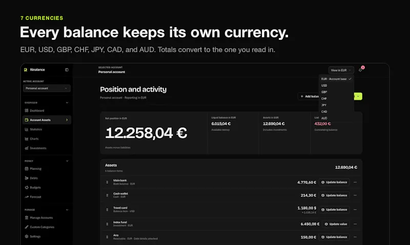 Rinalance screenshot 4