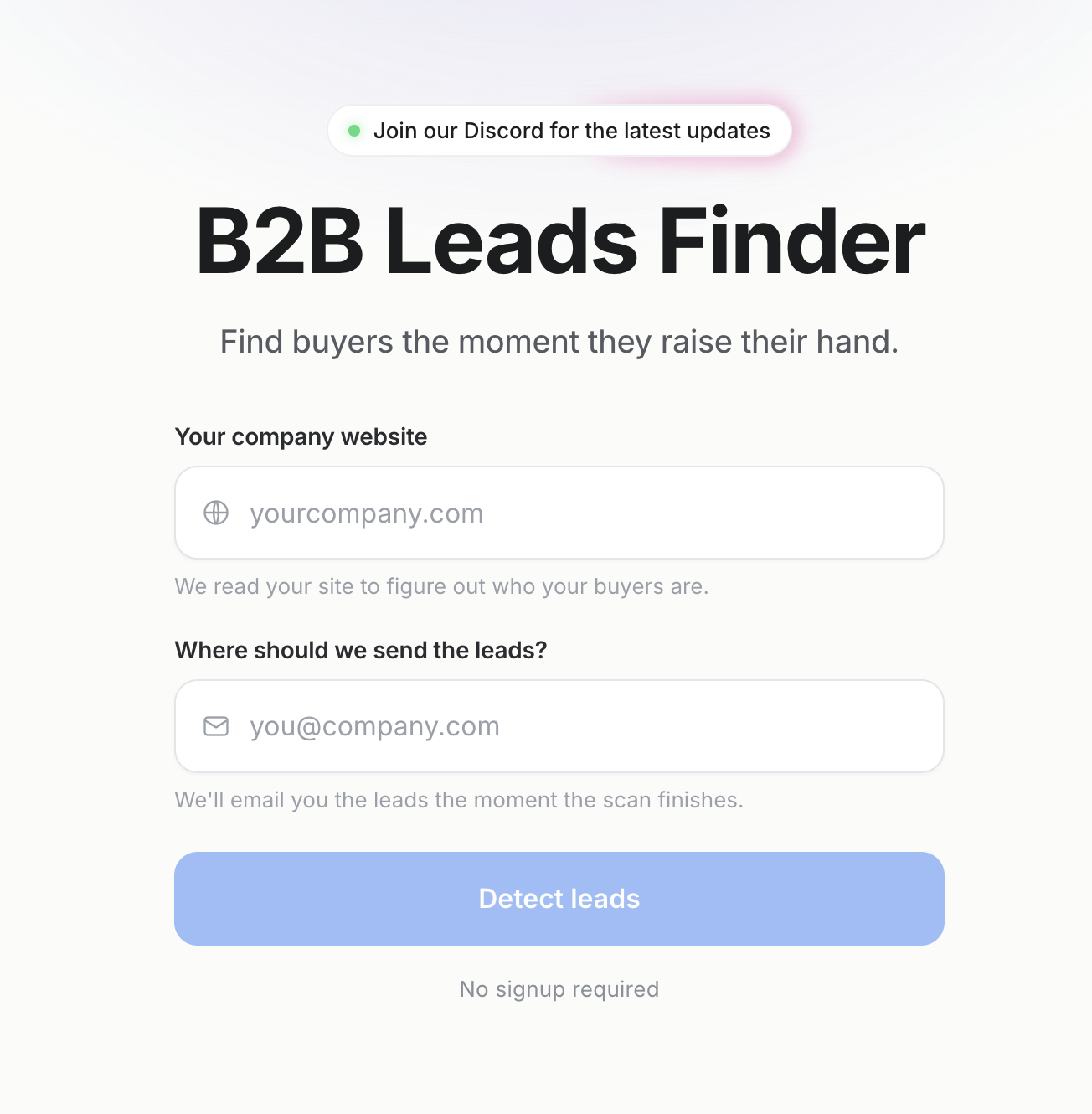 B2B Leads Finder gallery image