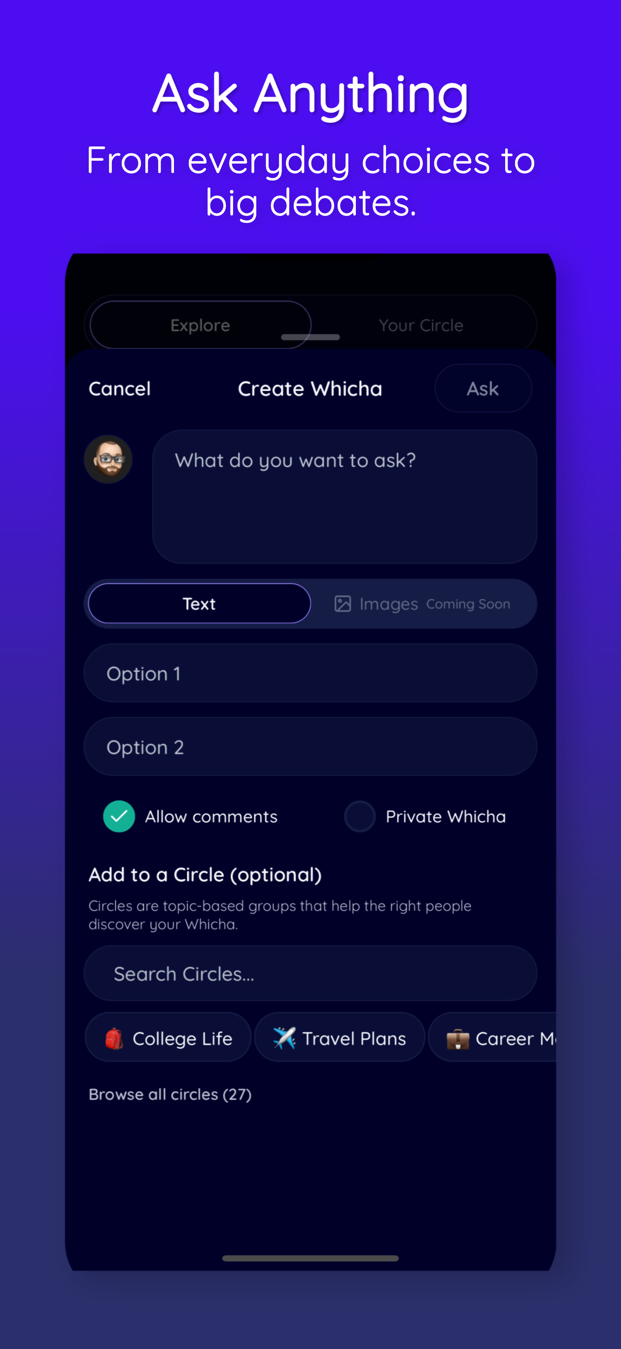 Whicha - Screenshot 3 showing product features and functionality