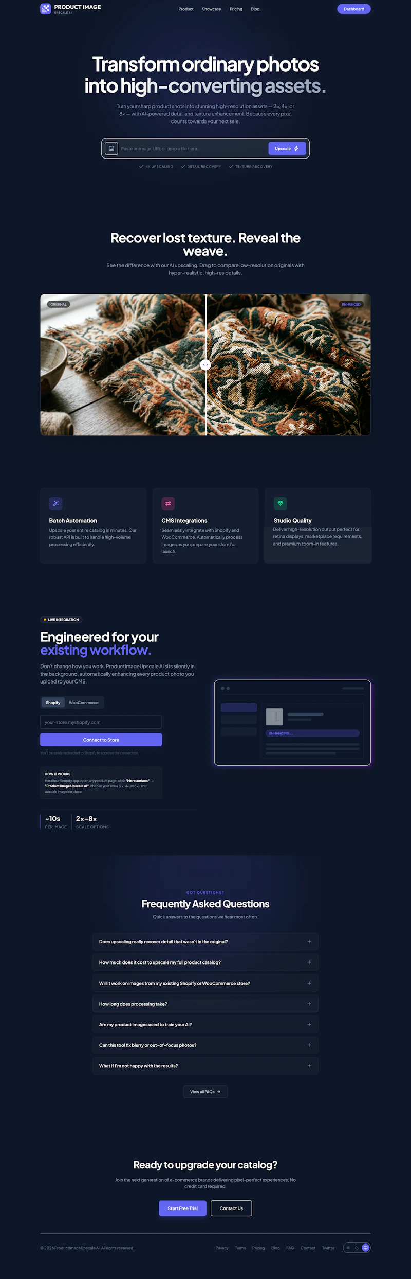 ProductImageUpscale AI screenshot 1