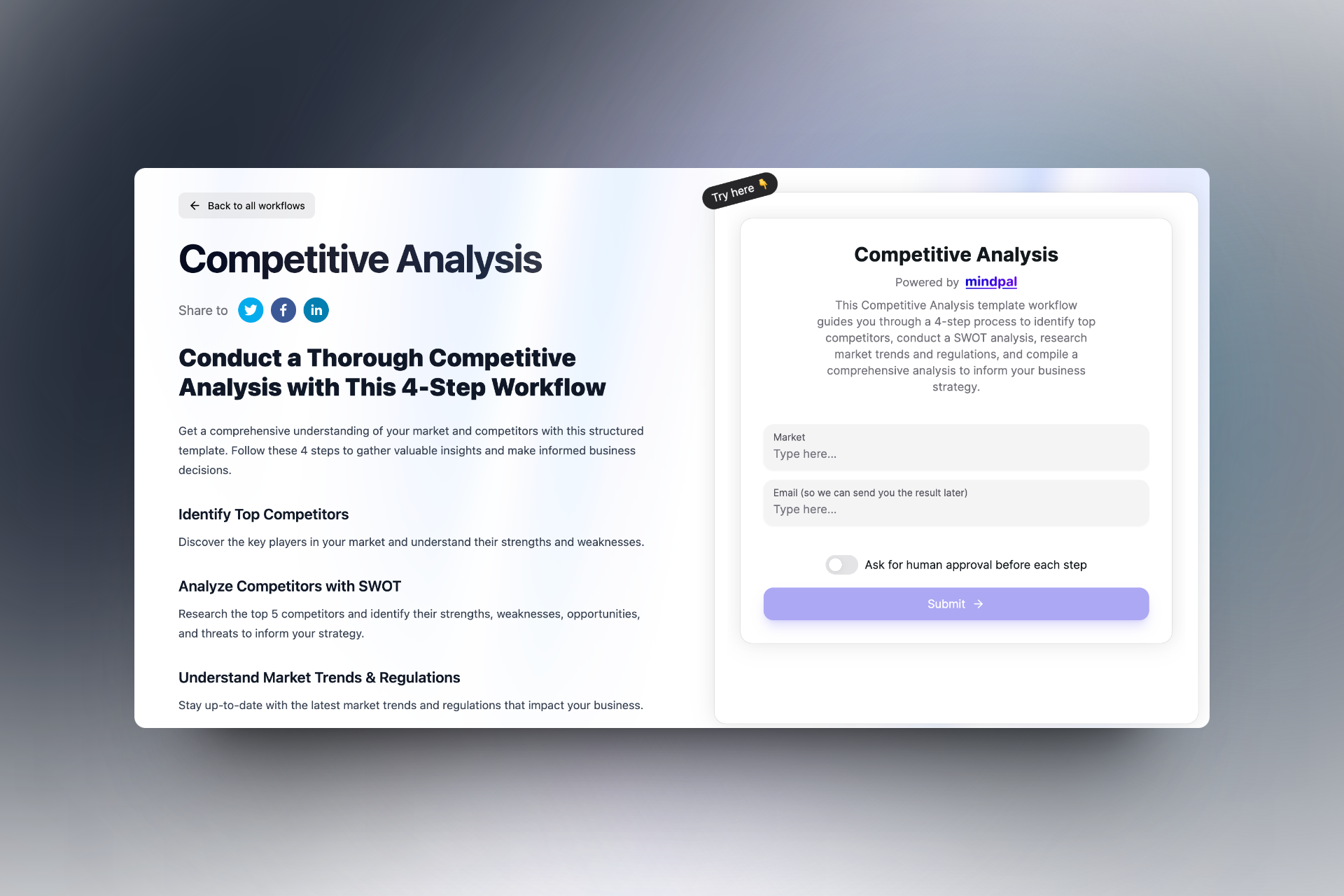 startuptile StratifyAI-Your AI-powered competitor analyst