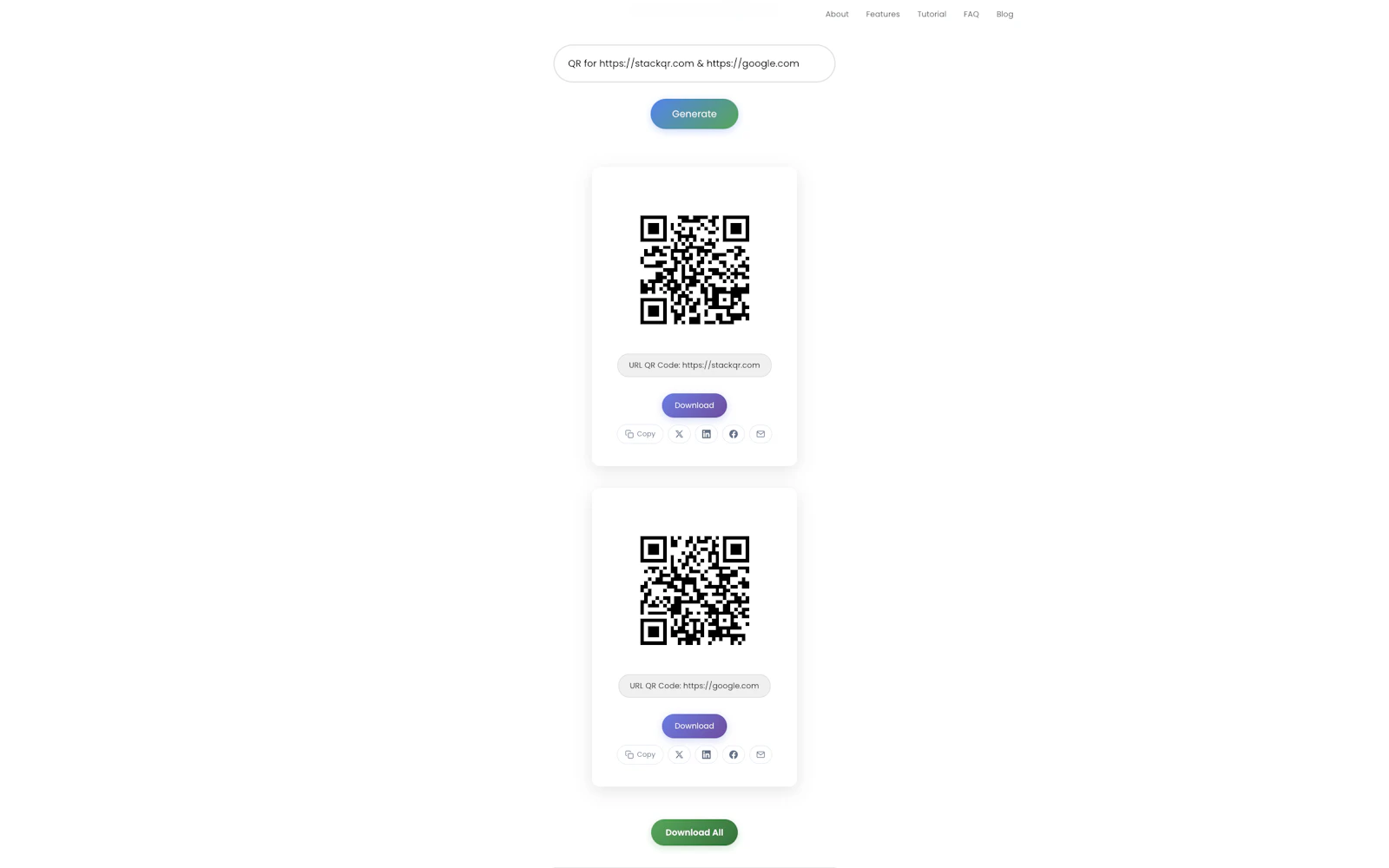 StackQR screenshot 4