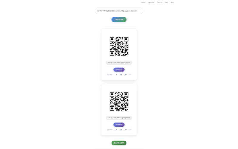 StackQR screenshot 4