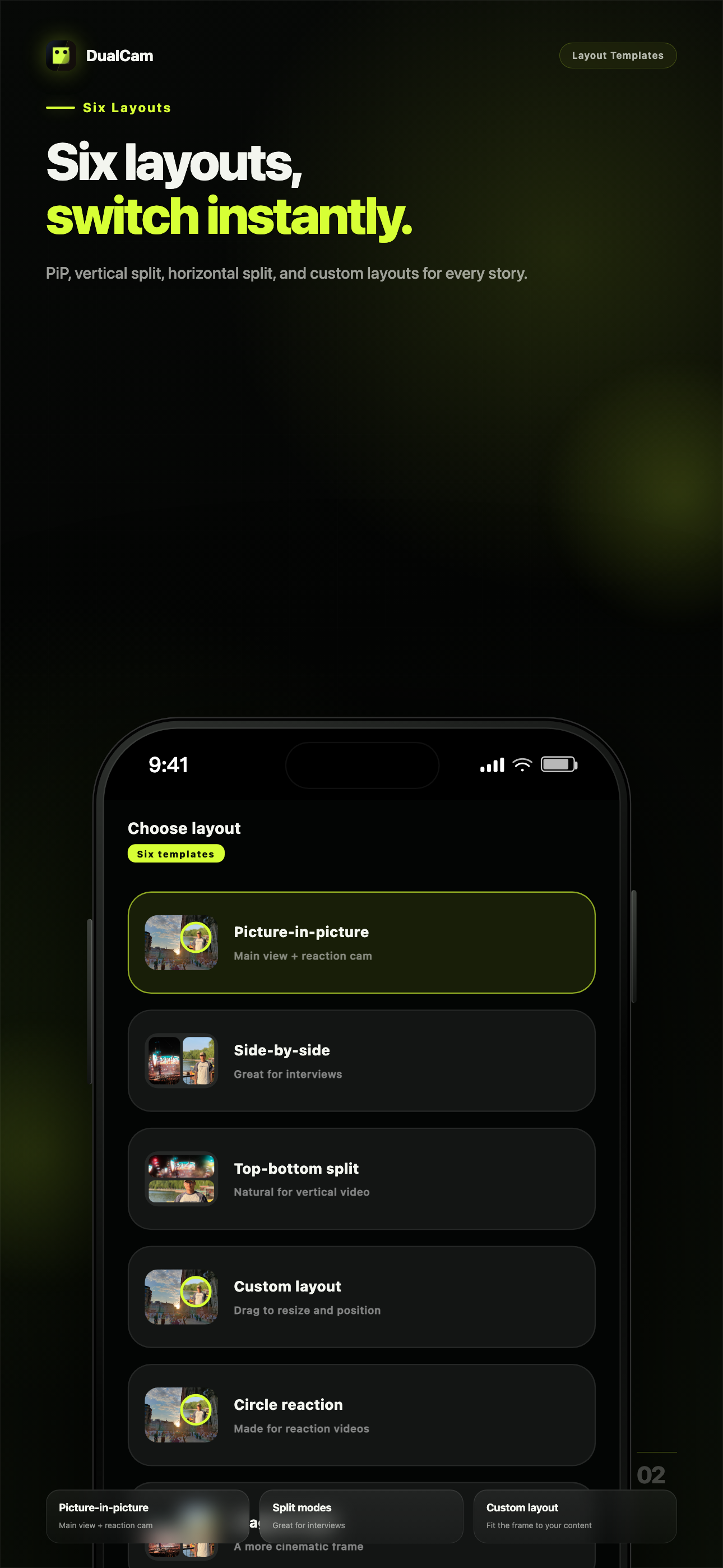 DualCam AI gallery image