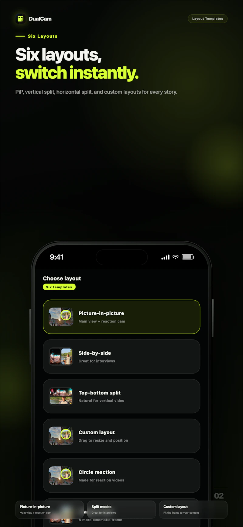 DualCam AI screenshot 2