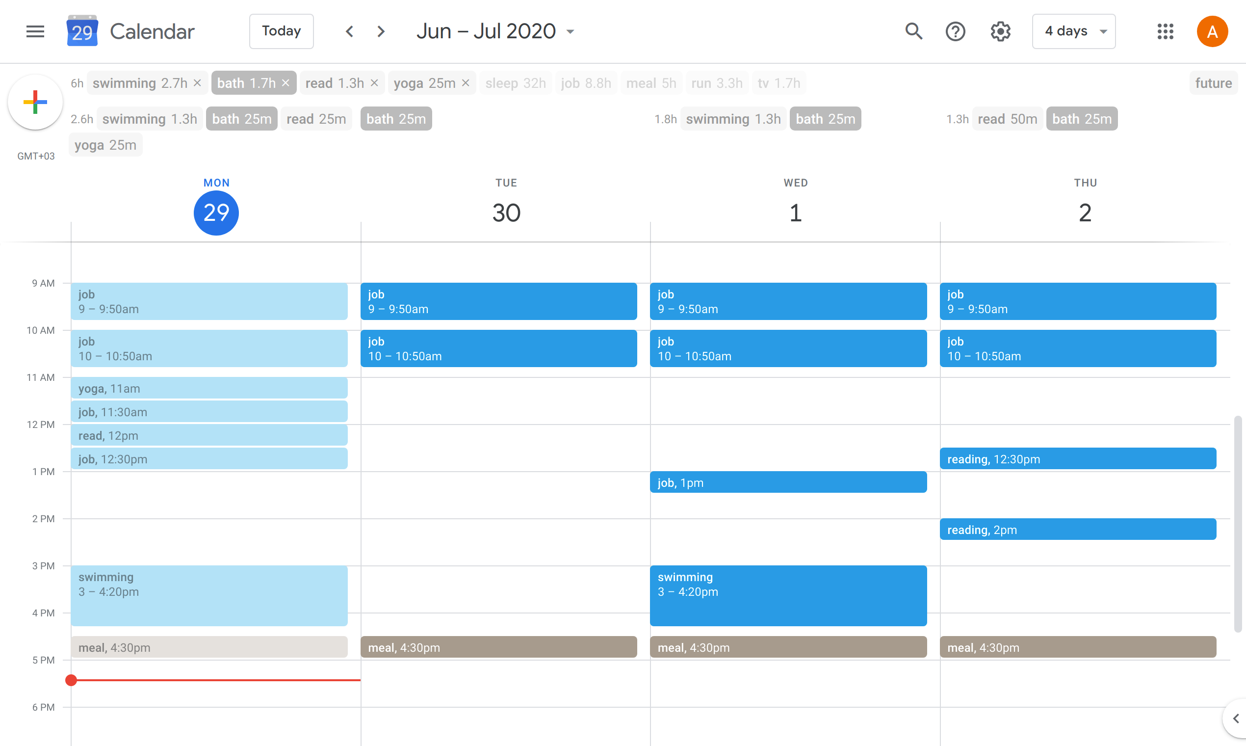 Calendar Summary gallery image