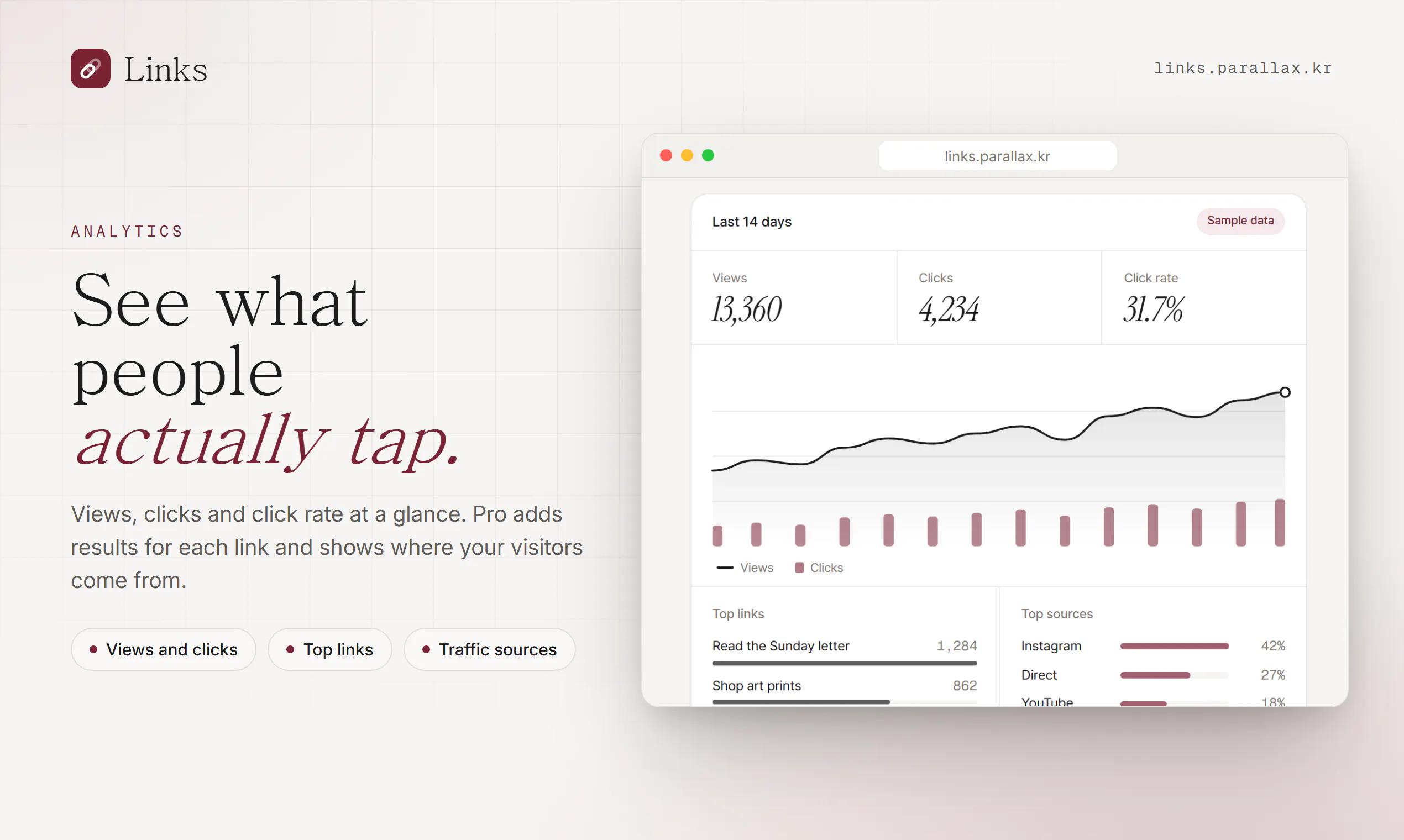 Parallax Links screenshot 3