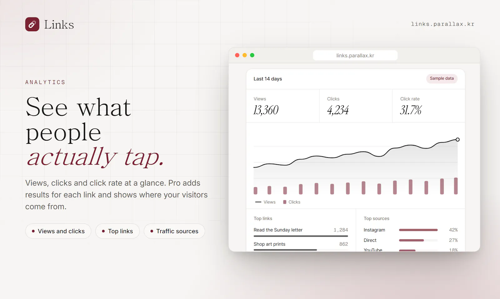 Parallax Links screenshot 3