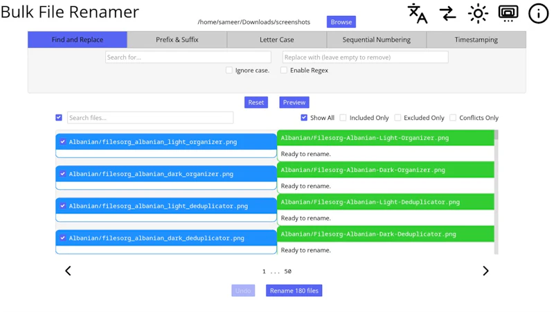 File Sorcerer screenshot 2