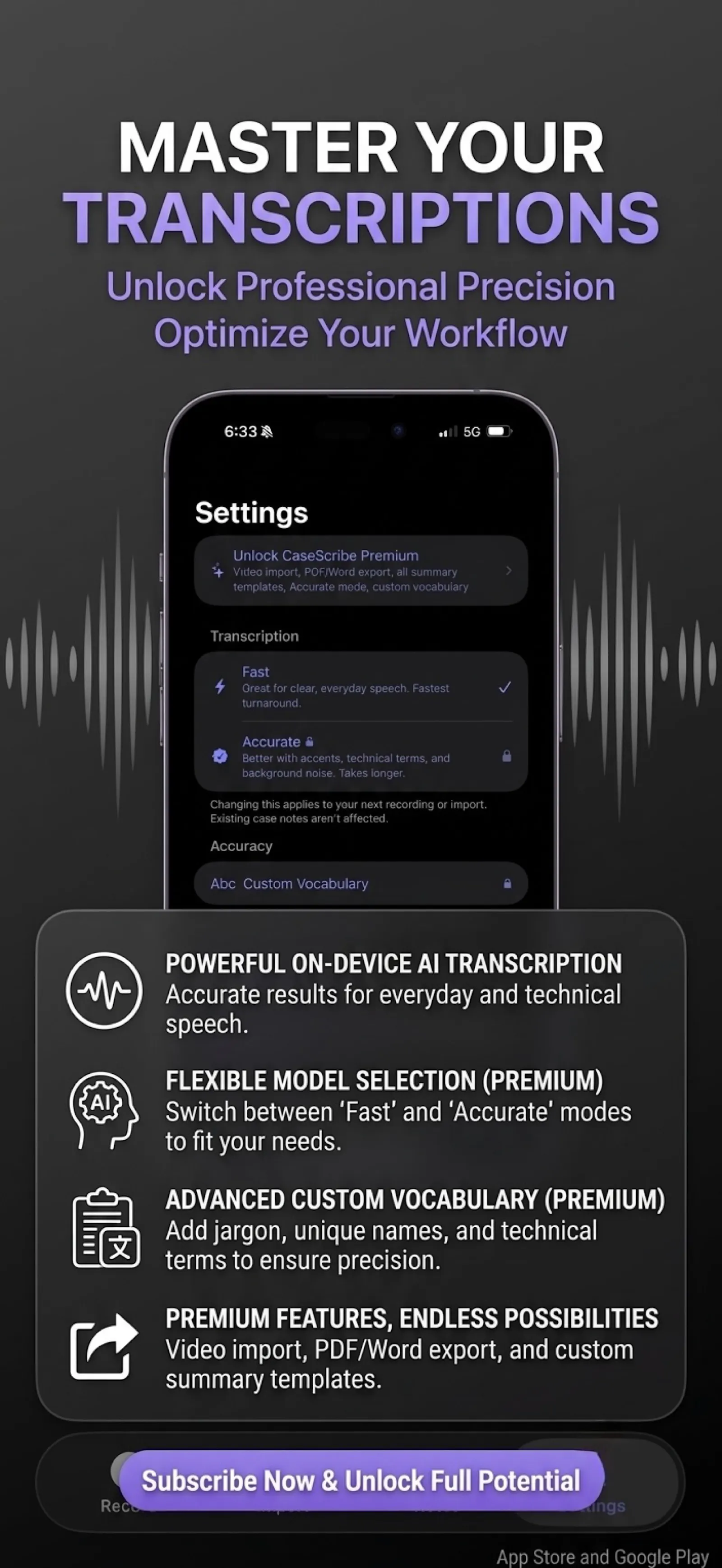 OffgridScribe screenshot 3