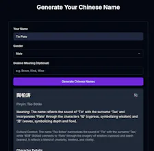 Give Me A Chinese Name gallery image