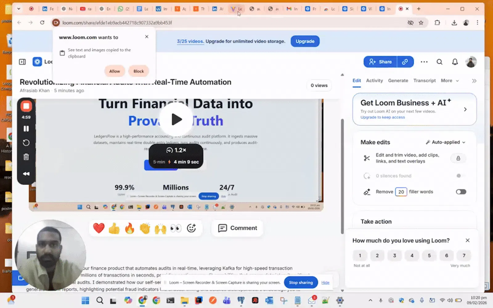 LedgersFlow screenshot 1 (video preview)