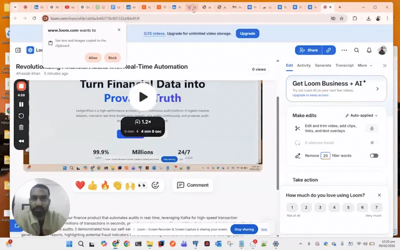 LedgersFlow screenshot 1 (video preview)