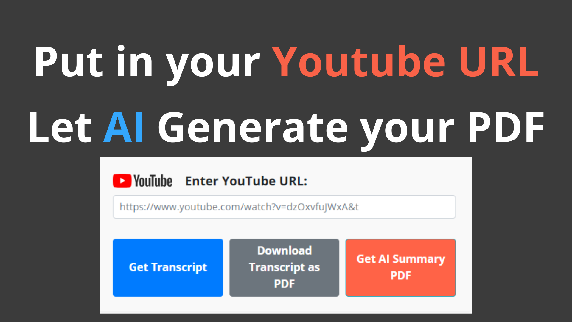 YouTube AI Transcript Assistent Medien 1
