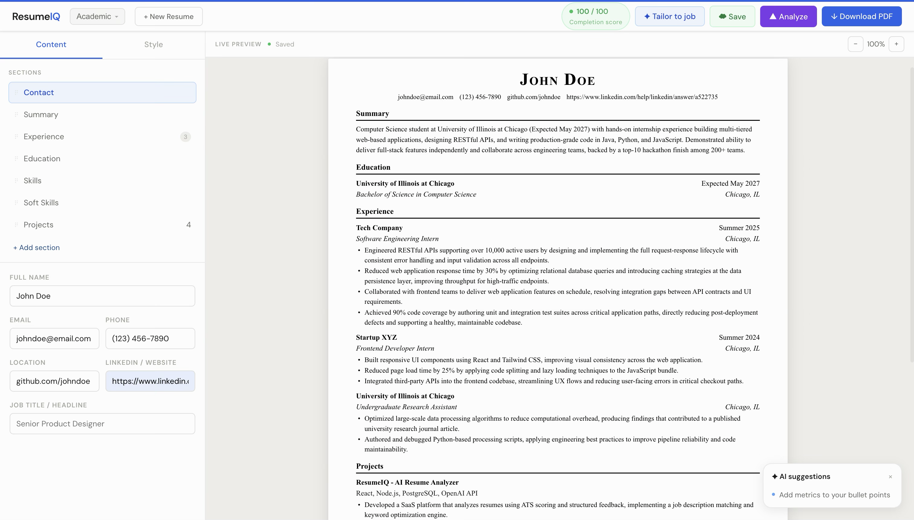ResumeIQ gallery image