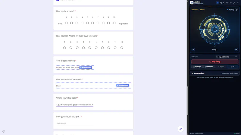 Aullevo screenshot 1