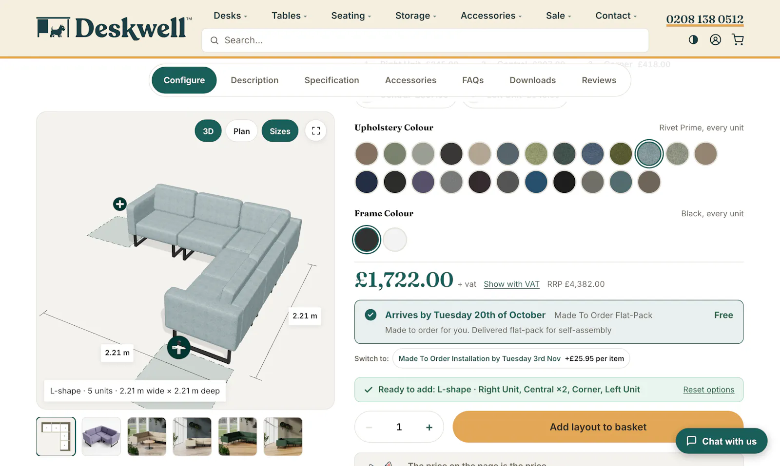 Deskwell Office Furniture screenshot 2