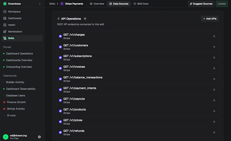 Dreambase Data Agent Skills screenshot 6