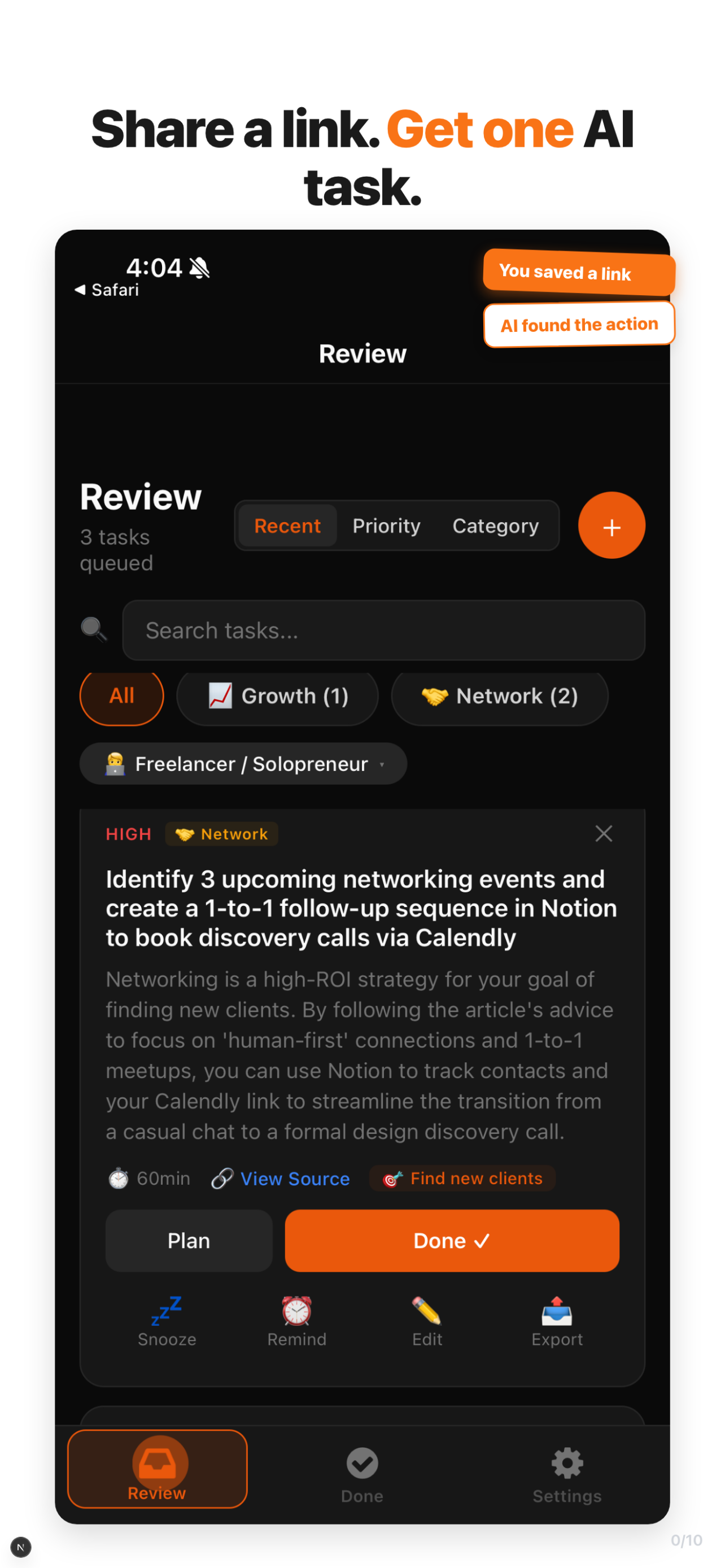 LaterCue gallery image