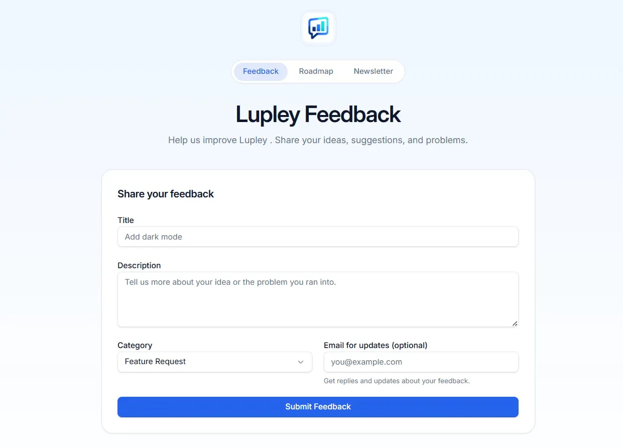 Lupley screenshot