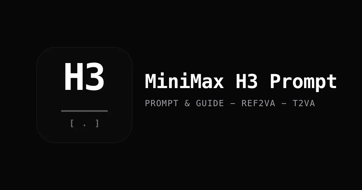 MiniMax H3 Prompt gallery image