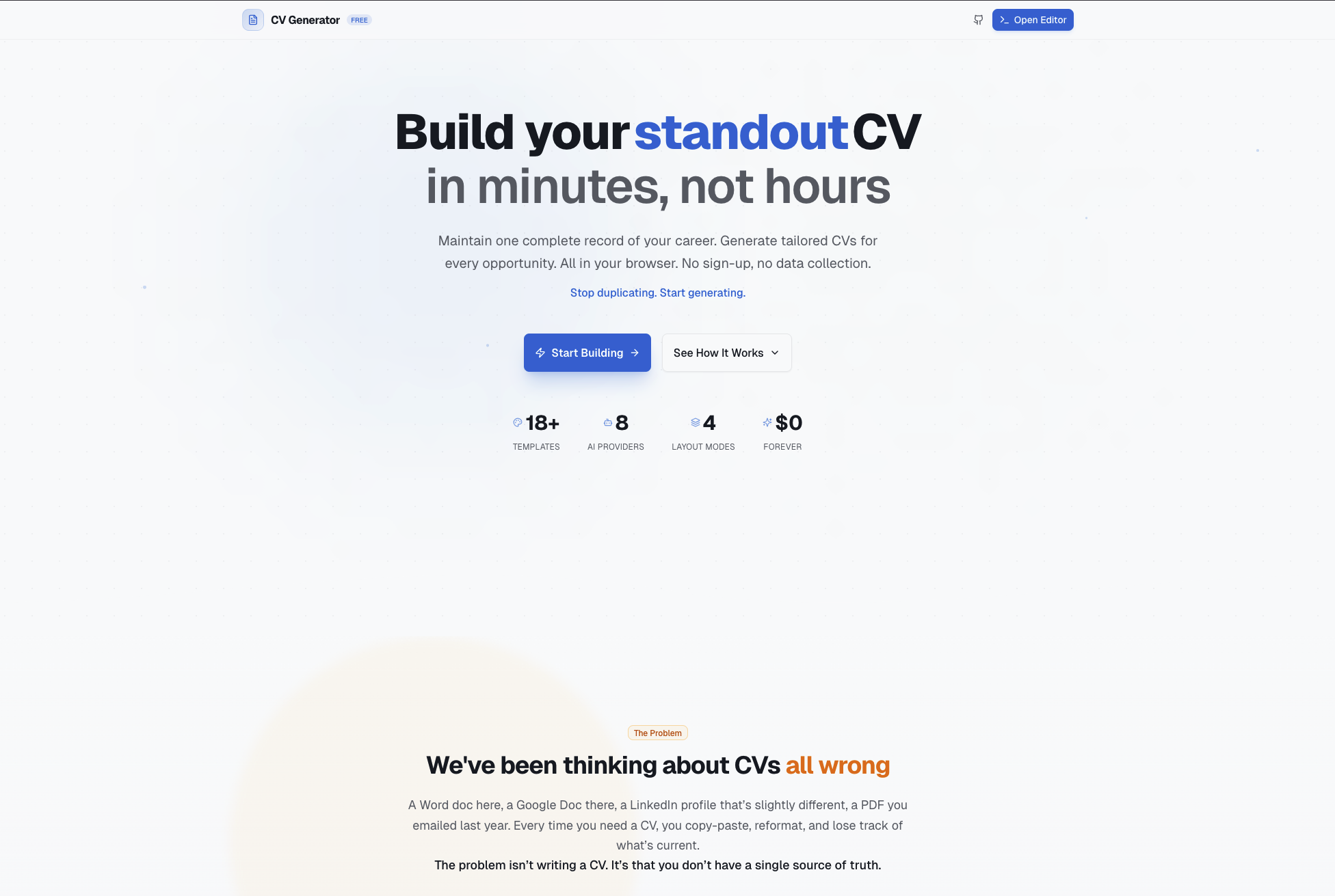 CV Builder gallery image