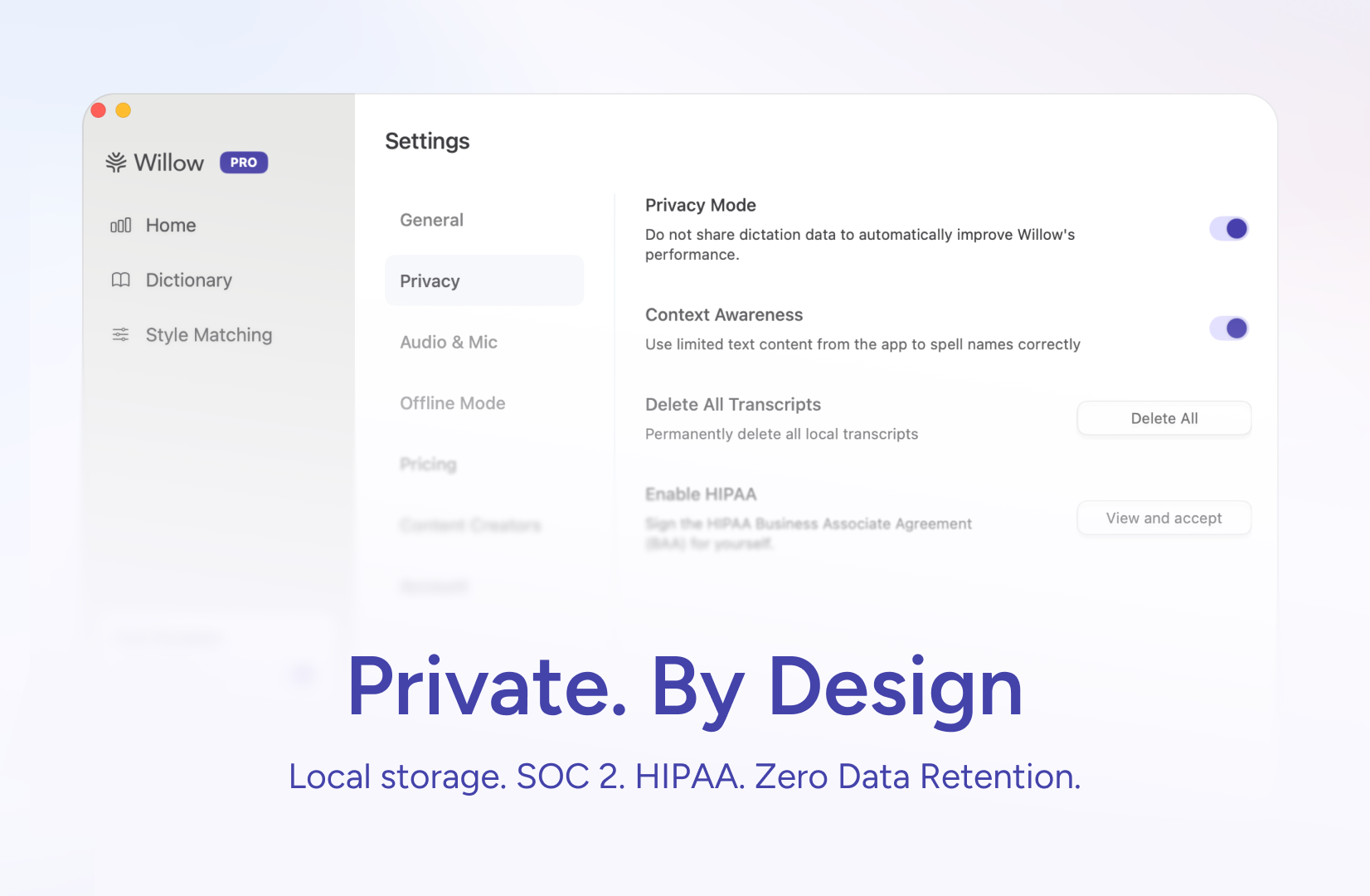Willow on Windows gallery image
