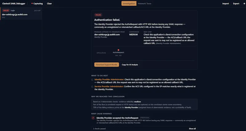 SAML Debugger by ClavionX screenshot 1