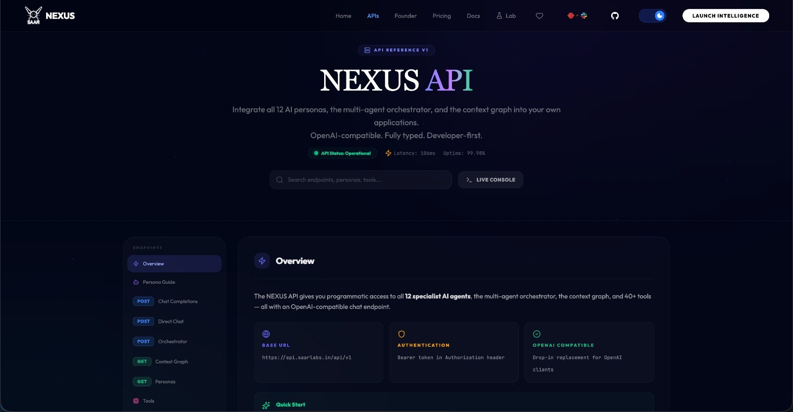 NEXUS — Multi Persona Agentic AI  gallery image