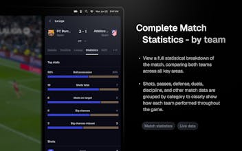 Goal90 - Live football data in extension gallery image