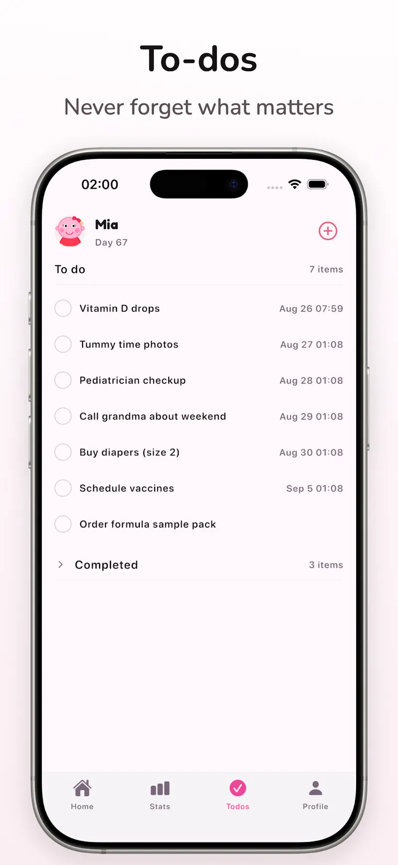 MilkBaby Calendar screenshot 6
