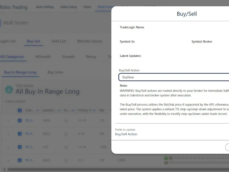 Robo Stock Trading, Price Alerts, News screenshot 3