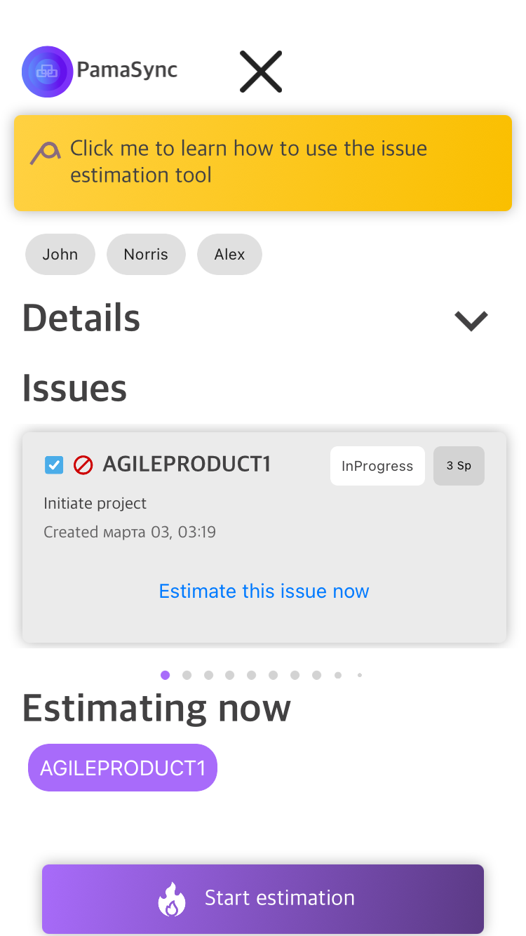 Nền tảng hợp tác Agile của PAMA Team media 12