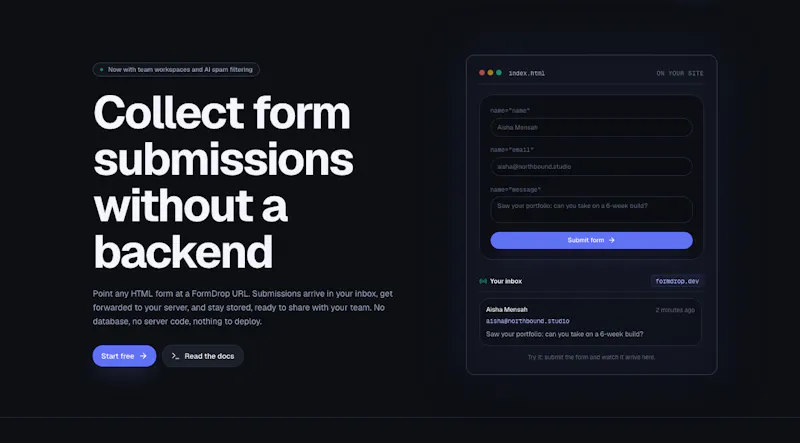 FormDrop screenshot 1