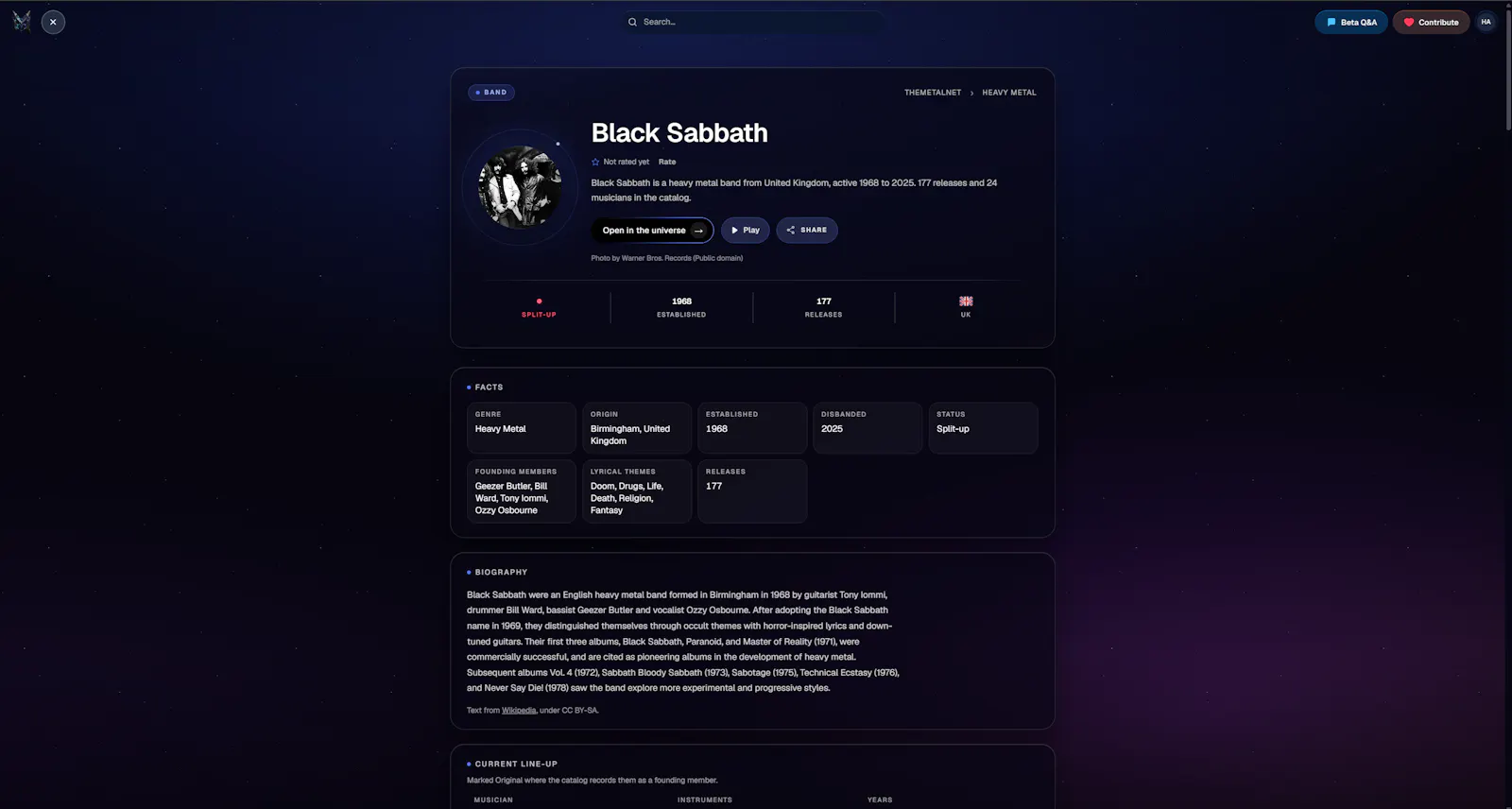 TheMetalNet screenshot 5