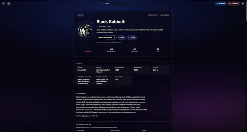 TheMetalNet screenshot 5