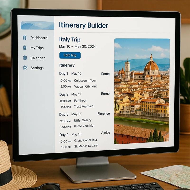 Travel Itinerary Builder Software  - Screenshot 2 preview
