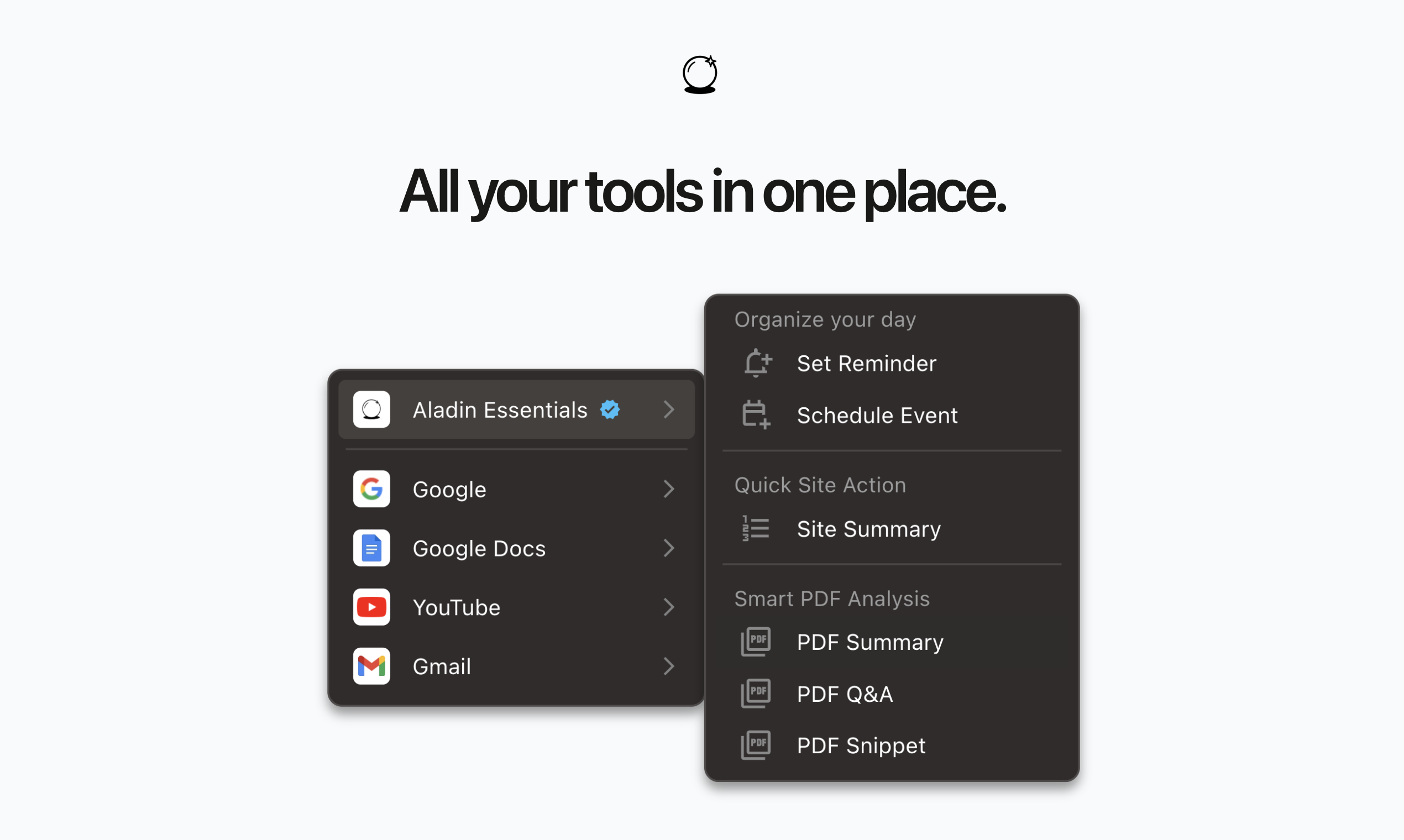 Aladin gallery image