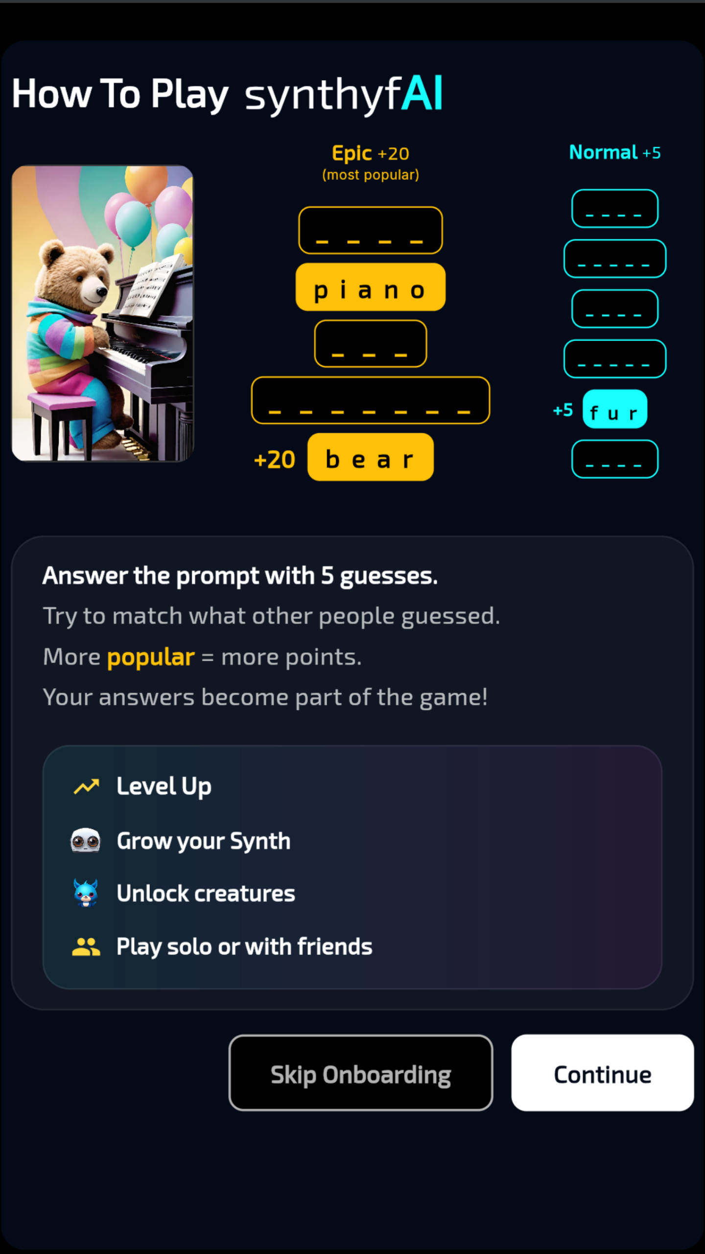 SynthyfAI - data annotation gamified gallery image