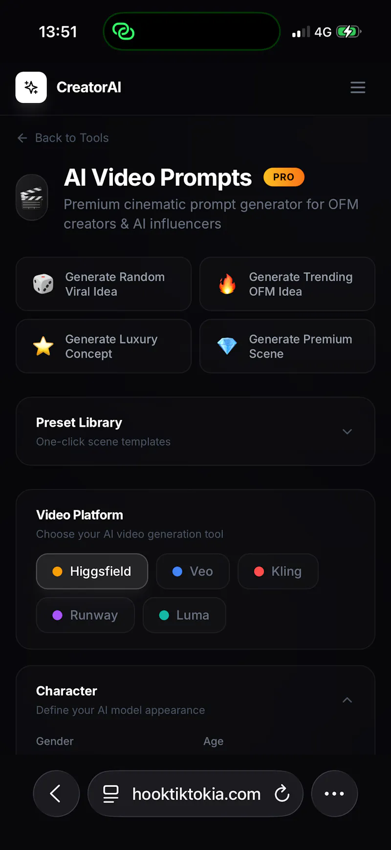 HookTikTokIA screenshot 2