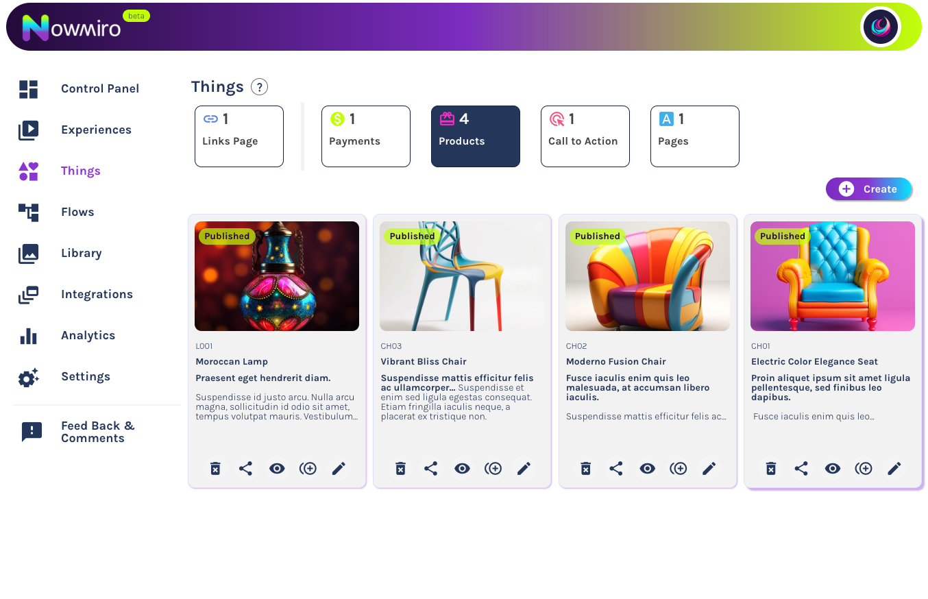 Nowmiro - Ve más allá, convierte los videos en experiencias media 5
