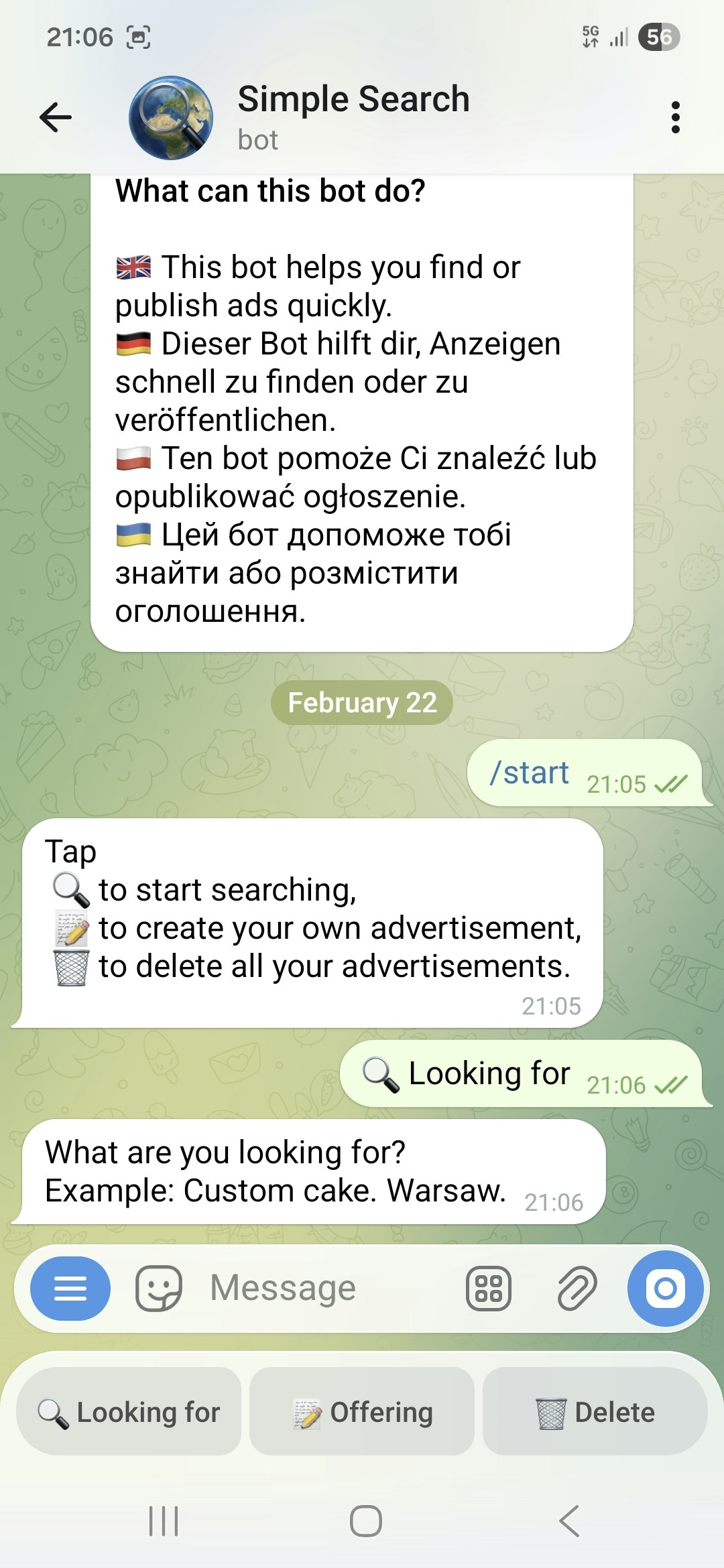 SimpleSearch - Screenshot 3 showing product features and functionality