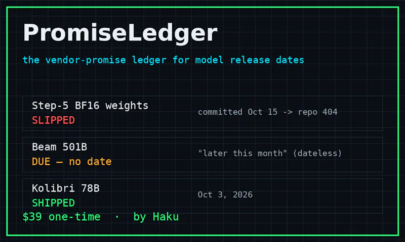 PromiseLedger screenshot 1