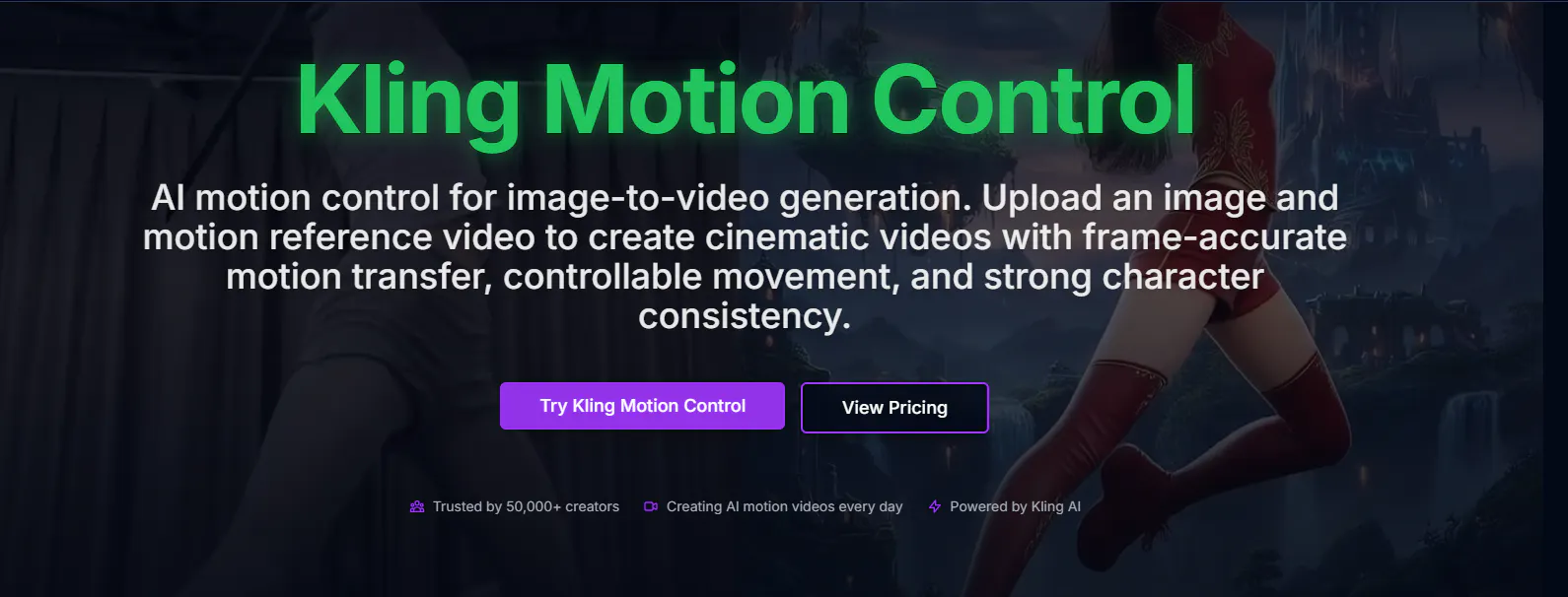 Kling Motion Control gallery image