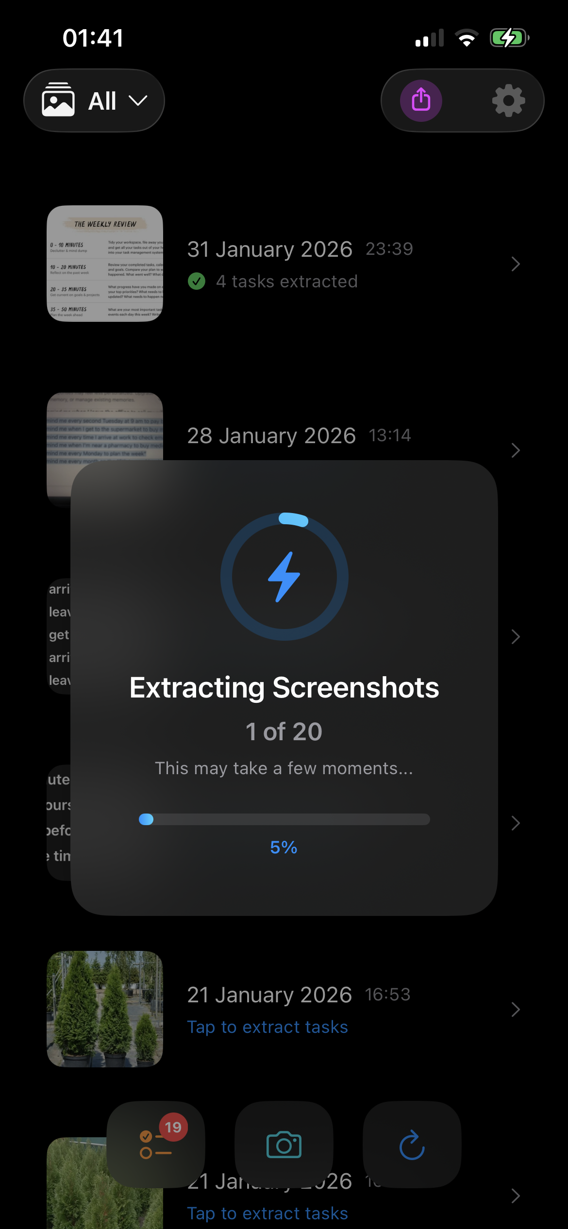 Clutch — Screenshot Tasks in Seconds - Screenshot 3 showing product features and functionality