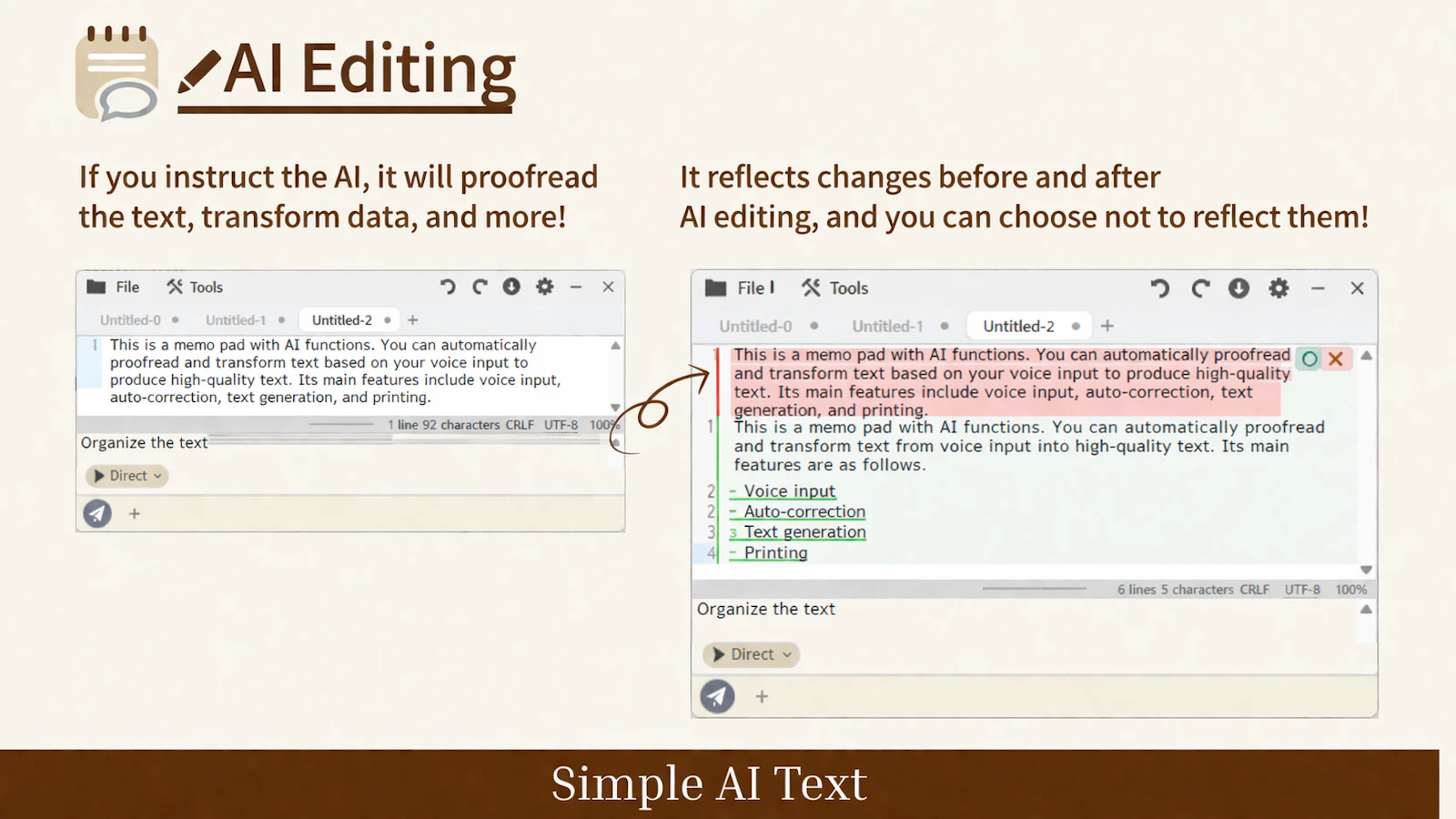 Simple AI Notepad screenshot 3