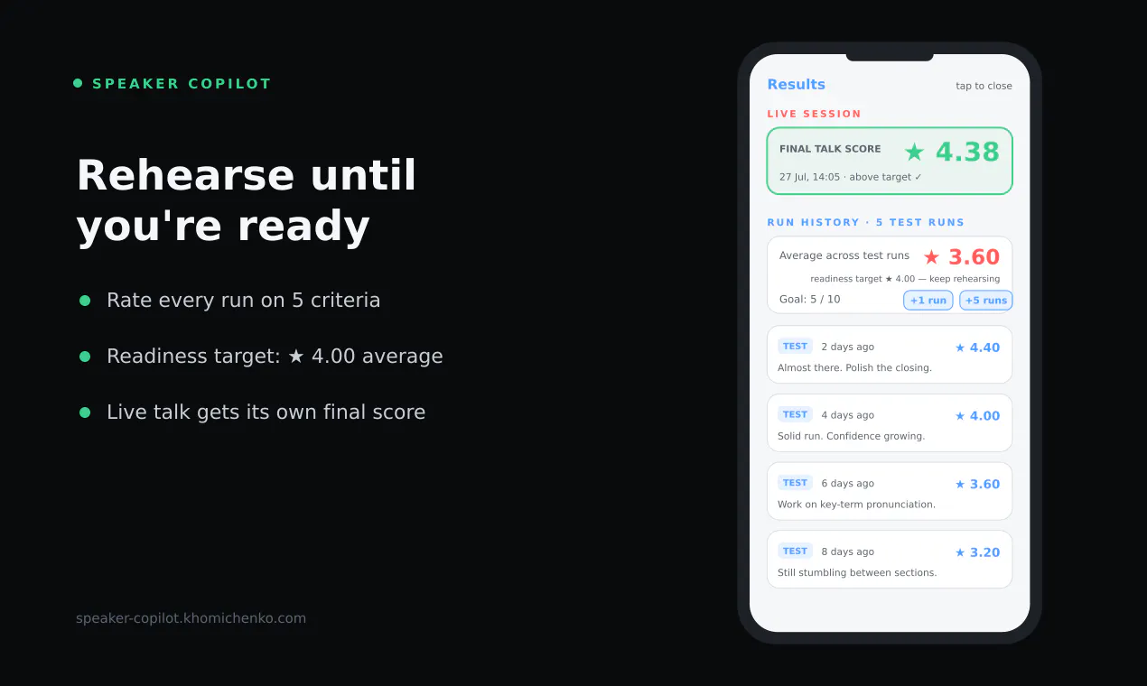 Speaker Copilot screenshot 4