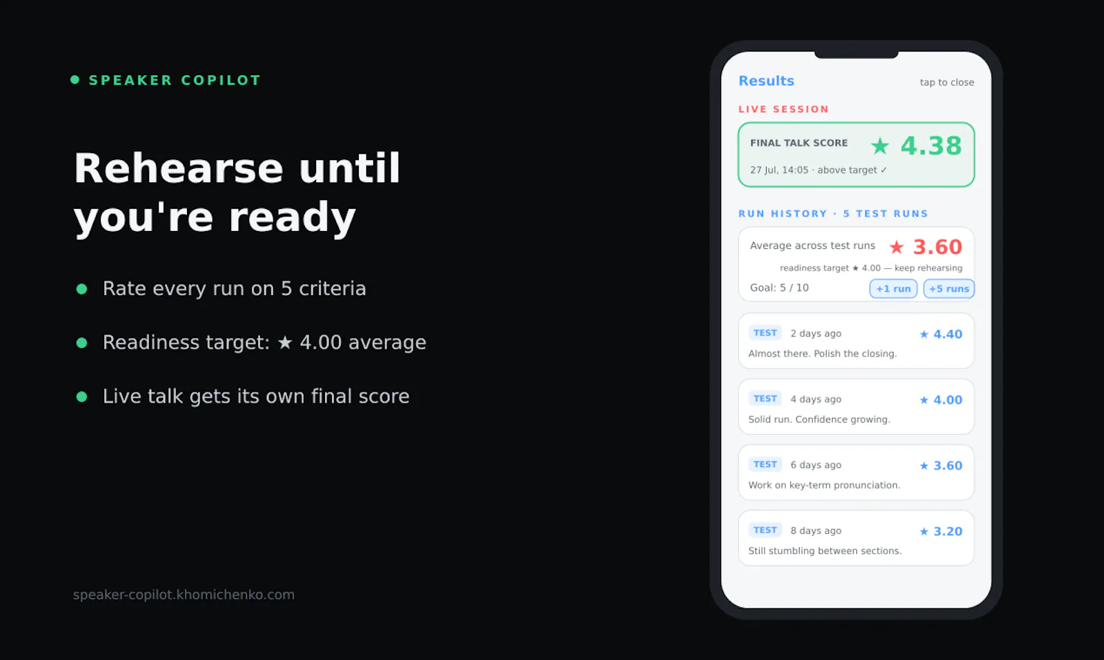 Speaker Copilot screenshot 4