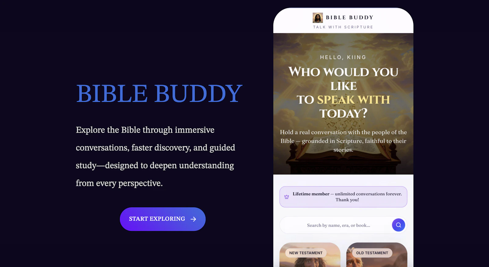 Bible Buddy: Talk With Scripture screenshot 6