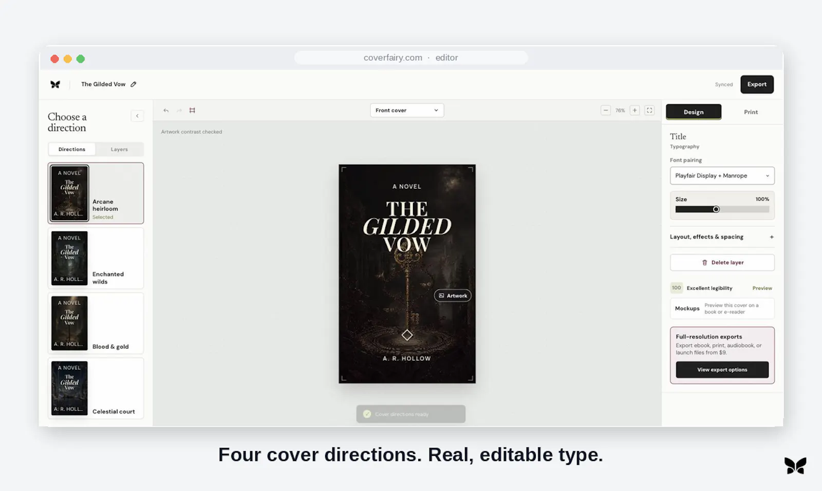 Coverfairy screenshot 3
